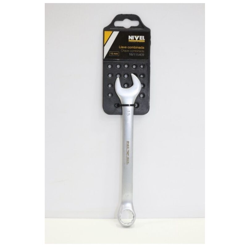 Llave fija combinada 15mm c.v. - Nivel