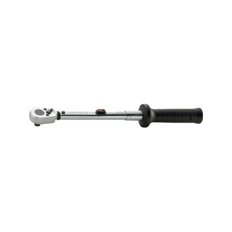 Llave dinamométrica SYSTEM 6000 CT, extensión de la escala de medida : 40-200 N·m, graduación 1,0 N·m, tracción de 4 lados 1/2 pulgadas, Largo : 543
Llave dinamométrica SYSTEM 6000 CT, extensión de la escala de medida : 40-200 N·m, graduación 1,0 N·m, tracción de 4 lados 1/2 pulgadas, Largo : 543