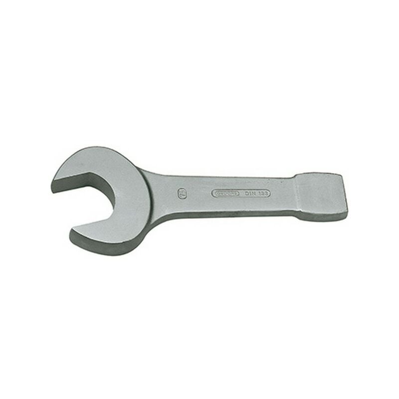 Gedore - Llave plano a golpear, lado e/planos : 95 mm, Largo 455 mm, Espesor de la horquilla : a 39,0 mm
Gedore - Llave plano a golpear, lado e/planos : 95 mm, Largo 455 mm, Espesor de la horquilla : a 39,0 mm