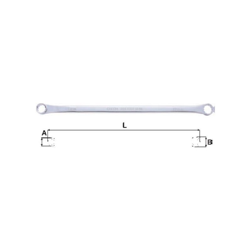 Llaves de estrella acodadas 151610102 | Tamaño 22x24 mm A 31.3 mm B 34.0 mm L 430 mm
Llaves de estrella acodadas 151610102 | Tamaño 22x24 mm A 31.3 mm B 34.0 mm L 430 mm