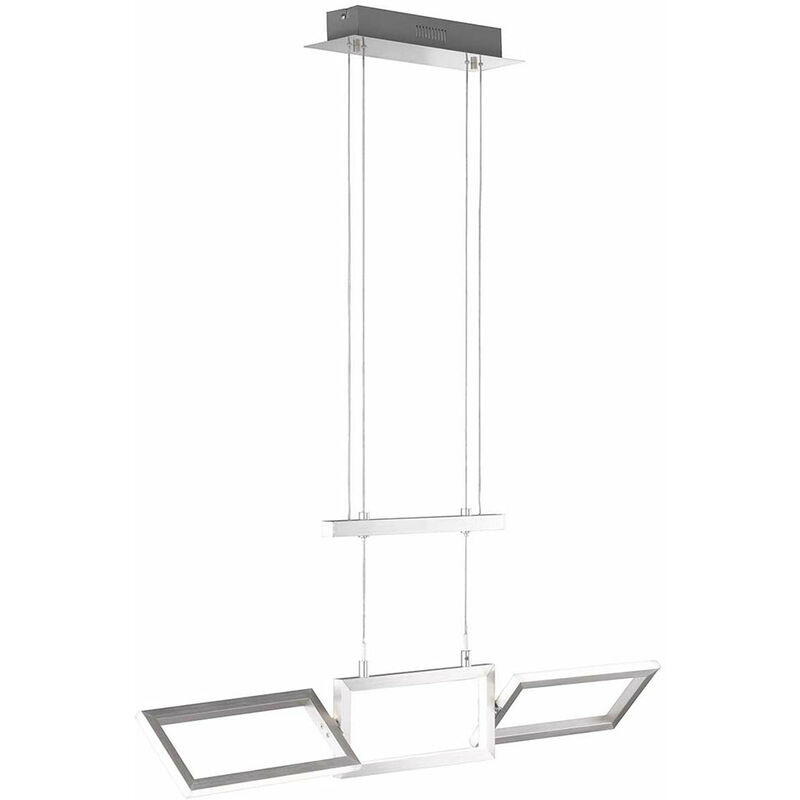 Lámpara colgante con barra de tiro Lámpara colgante LED regulable en altura Lámpara colgante giratoria, ALU, 1x LED 25 vatios 21 lúmenes blanco
Lámpara colgante con barra de tiro Lámpara colgante LED regulable en altura Lámpara colgante giratoria, ALU, 1x LED 25 vatios 21 lúmenes blanco