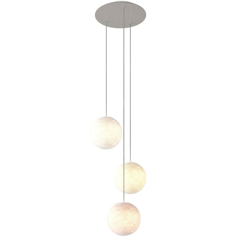 Lámpara colgante de 3 caídas de 400 mm XXL Rose-One rectangular completa con cable textil y pantalla Sfera XS | Kit hazlo tu mismo - Con bombilla
Lámpara colgante de 3 caídas de 400 mm XXL Rose-One rectangular completa con cable textil y pantalla Sfera XS | Kit hazlo tu mismo - Con bombilla