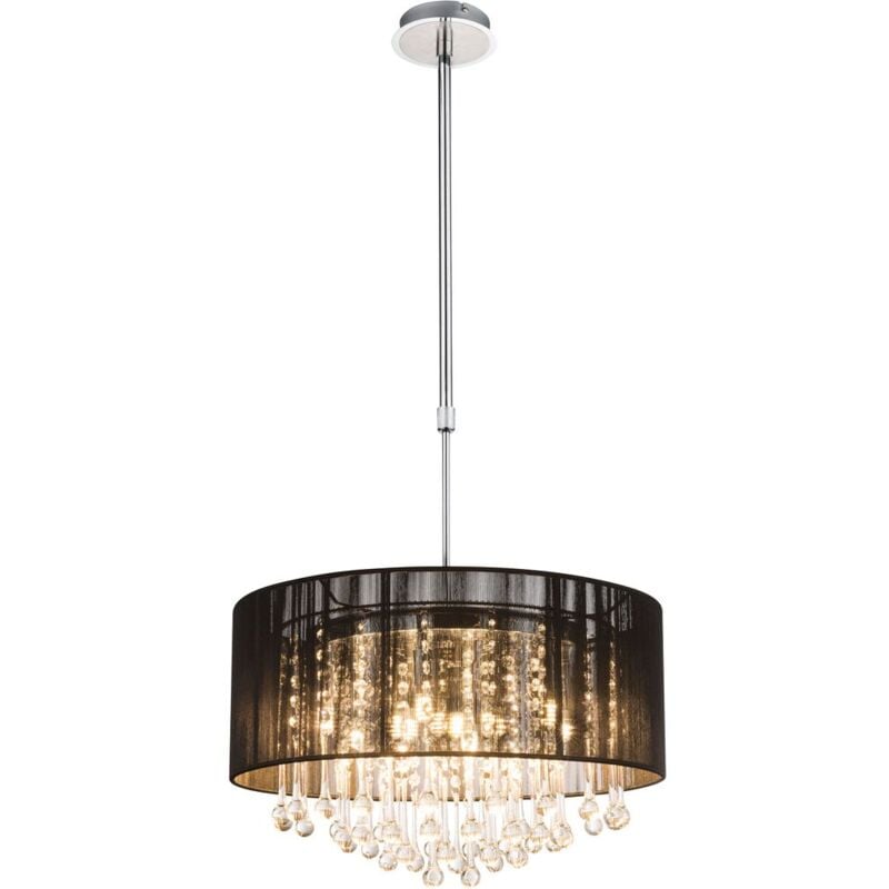 Lámpara colgante de péndulo de techo LED Luminaria Metal Cromo Seda Cristales de vidrio Cocina
Lámpara colgante de péndulo de techo LED Luminaria Metal Cromo Seda Cristales de vidrio Cocina