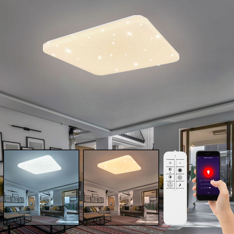 Lámpara de efecto estrella de luz de techo para el hogar inteligente LED CONTROL REMOTO DE LA APLICACIÓN DE Alexa
Lámpara de efecto estrella de luz de techo para el hogar inteligente LED CONTROL REMOTO DE LA APLICACIÓN DE Alexa