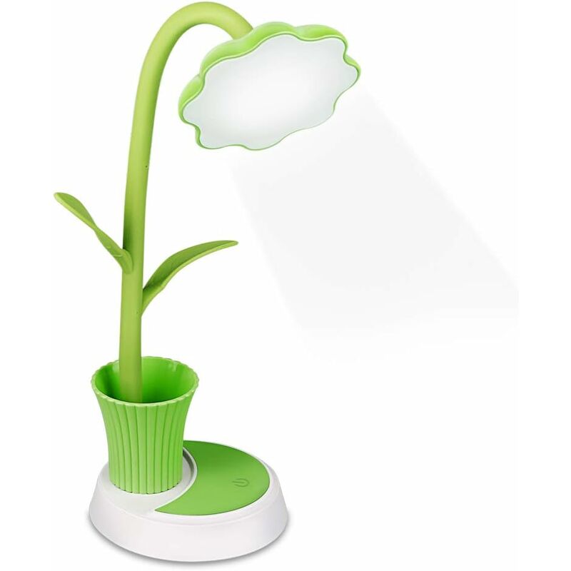 Lámpara de escritorio para niños, lámpara de mesa recargable por USB, lámpara de noche para dormitorio, oficina (verde)
Lámpara de escritorio para niños, lámpara de mesa recargable por USB, lámpara de noche para dormitorio, oficina (verde)