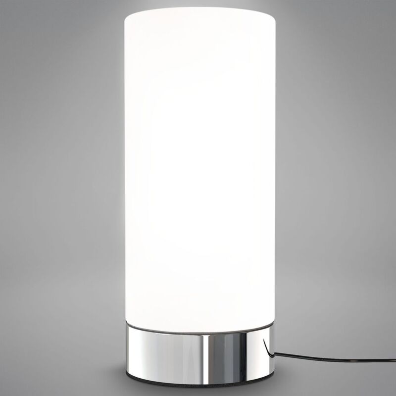 Lámpara de mesa táctil máx. 25 W E14, Ø15,7cm, 4 niveles de luminosidad, Lamparilla de noche moderna, Color blanco, IP20:Zylindrisch (de)
Lámpara de mesa táctil máx. 25 W E14, Ø15,7cm, 4 niveles de luminosidad, Lamparilla de noche moderna, Color blanco, IP20:Zylindrisch (de)