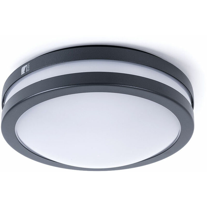 Lámpara de pared Lámpara de techo exterior regulable Lámpara de terraza LED inteligente, con control de aplicación, acero galvanizado, 14W 1440lm
Lámpara de pared Lámpara de techo exterior regulable Lámpara de terraza LED inteligente, con control de aplicación, acero galvanizado, 14W 1440lm
