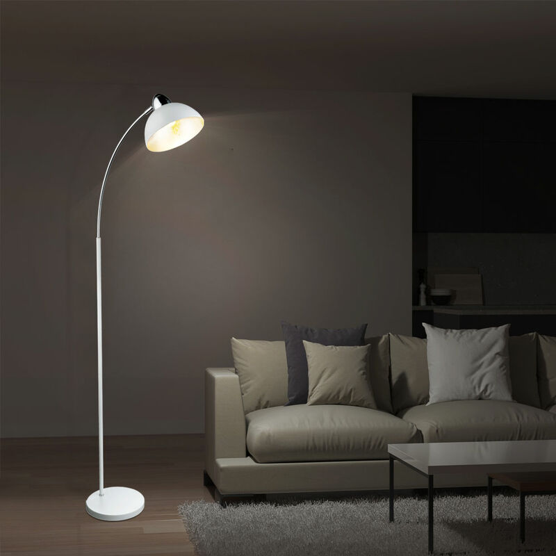 Lámpara de pie de cromo de hoja de plata de iluminación de dormitorio de sala de estar de luz de arco movible
Lámpara de pie de cromo de hoja de plata de iluminación de dormitorio de sala de estar de luz de arco movible