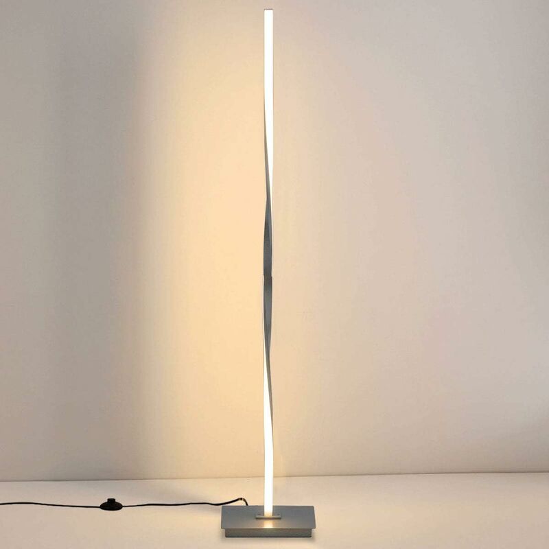 Lámpara de Pie LED Lámpara de Pie 122cm / 3000K Blanco Cálido / 20W / Cable de 2m para Salón Dormitorio (Plateado)
Lámpara de Pie LED Lámpara de Pie 122cm / 3000K Blanco Cálido / 20W / Cable de 2m para Salón Dormitorio (Plateado)