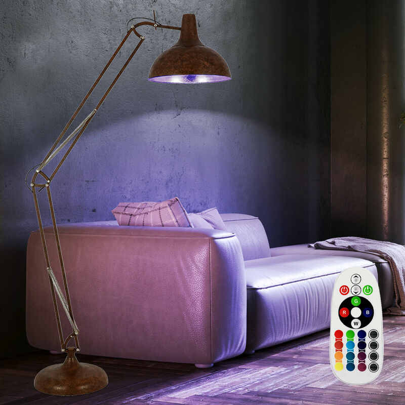 Lámpara de pie para sala de estar, reflector de techo de óxido, CONTROL REMOTO móvil en un juego que incluye lámparas LED RGB
Lámpara de pie para sala de estar, reflector de techo de óxido, CONTROL REMOTO móvil en un juego que incluye lámparas LED RGB