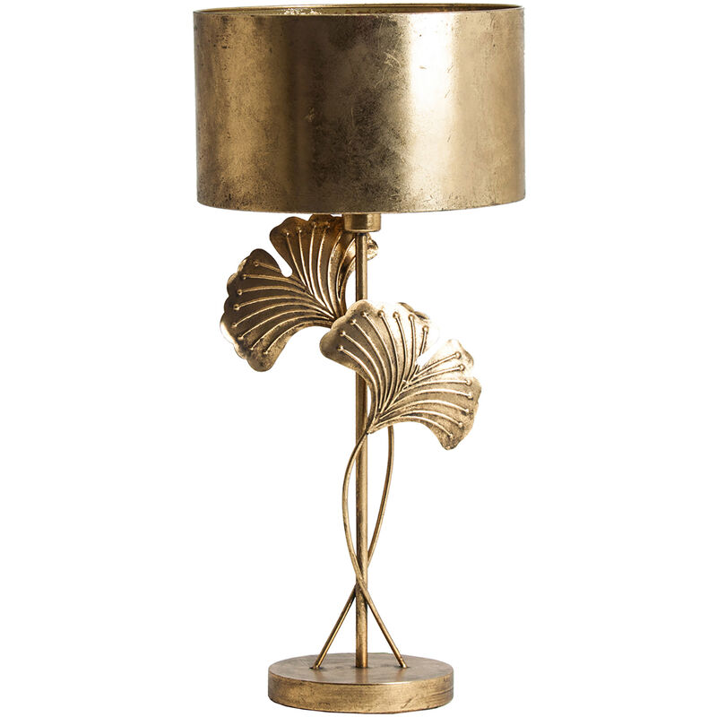 L�Mpara De Sobremesa Hojas, En Color Oro Viejo, De Estilo Art Deco. Fabricado En Hierro
L�Mpara De Sobremesa Hojas, En Color Oro Viejo, De Estilo Art Deco. Fabricado En Hierro