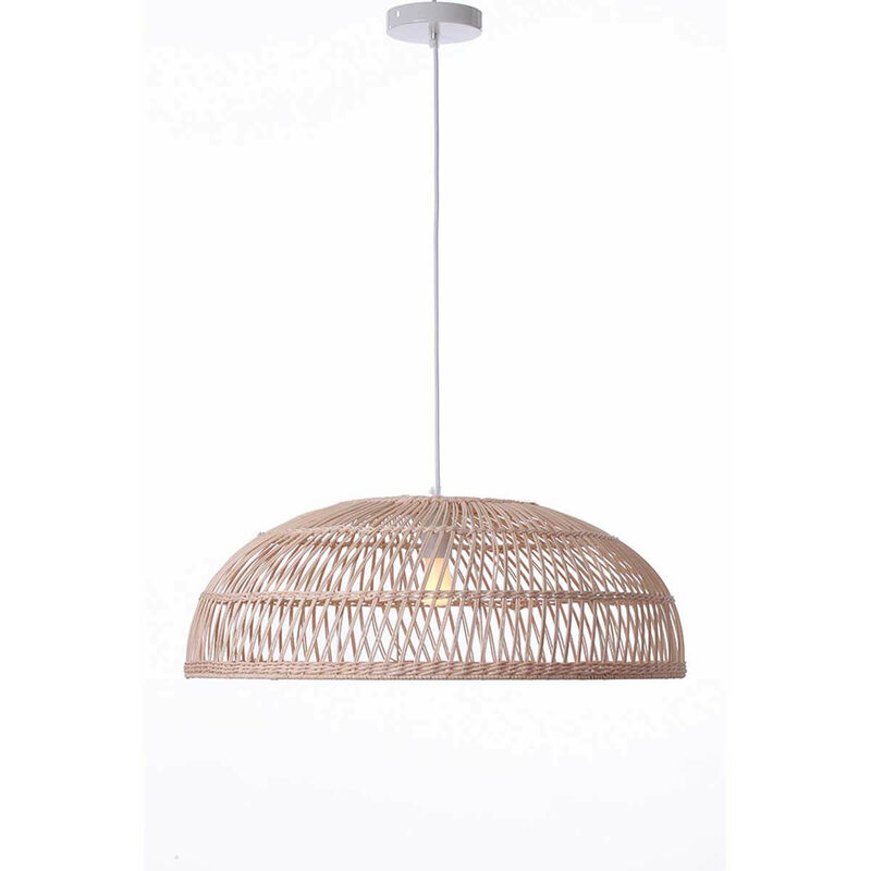 Lámpara de suspensión LUCIA NATURAL de ratán con soporte eléctrico E27 de 60 cm de diámetro
Lámpara de suspensión LUCIA NATURAL de ratán con soporte eléctrico E27 de 60 cm de diámetro
