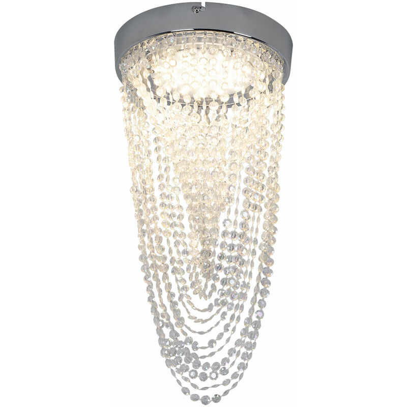Lámpara de techo de araña LED lámpara de techo lámpara de cristal, colgante de cristal cromado, 12W 910lm 3000K, DxH 20x34 cm
Lámpara de techo de araña LED lámpara de techo lámpara de cristal, colgante de cristal cromado, 12W 910lm 3000K, DxH 20x34 cm