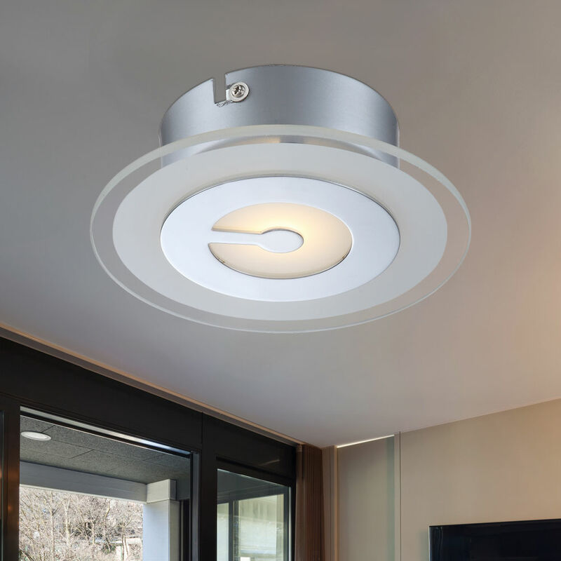 Lámpara de techo LED para sala de estar, iluminación de vidrio, luz de pasillo, cromada
Lámpara de techo LED para sala de estar, iluminación de vidrio, luz de pasillo, cromada