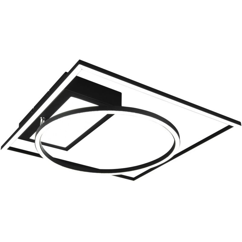 Lámpara de techo negra Lámpara de techo LED con función de memoria, regulable con control remoto, CCT ajustable, 6500 luz del día, 33 vatios 4600
Lámpara de techo negra Lámpara de techo LED con función de memoria, regulable con control remoto, CCT ajustable, 6500 luz del día, 33 vatios 4600