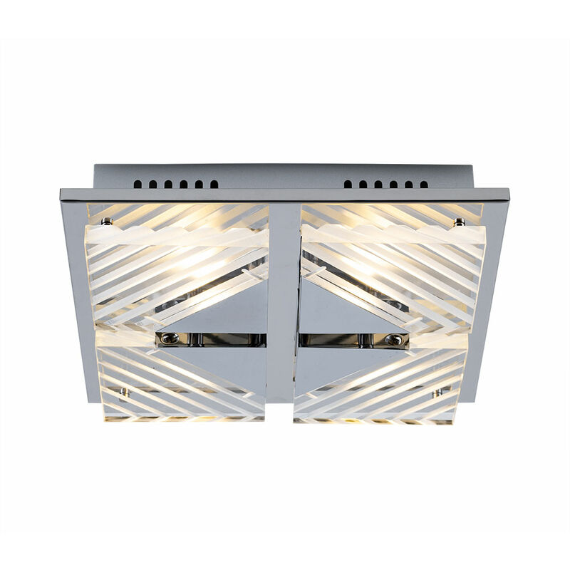Lámpara de techo patrón de lámpara de techo iluminación de comedor plateado en un diseño cuadrado, aluminio transparente, 4x LED 4x 5 vatios 4x 350
Lámpara de techo patrón de lámpara de techo iluminación de comedor plateado en un diseño cuadrado, aluminio transparente, 4x LED 4x 5 vatios 4x 350