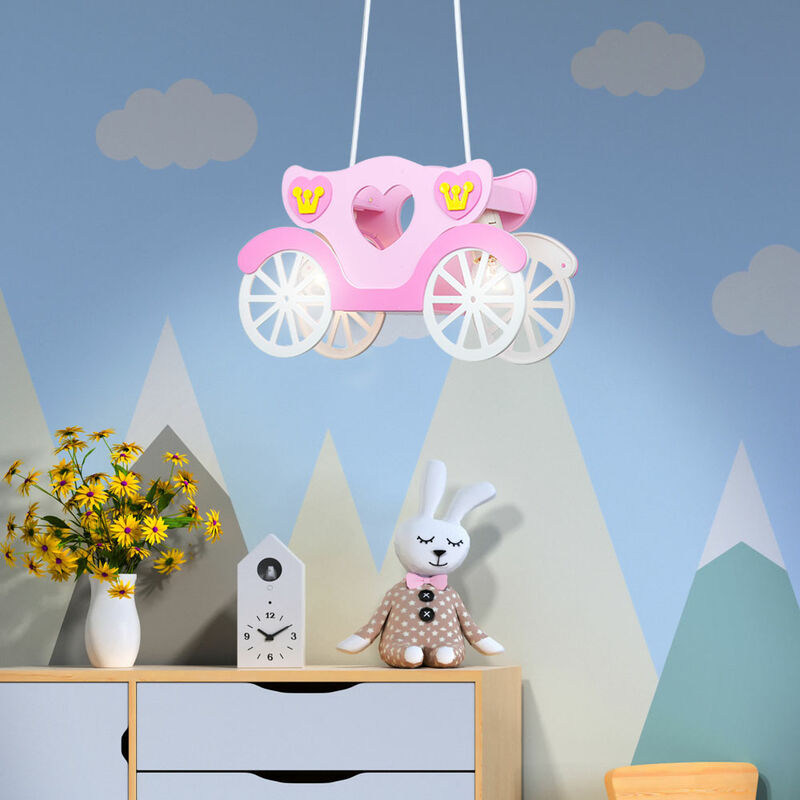 Lámpara infantil lámpara colgante niña lámpara colgante lámpara colgante lámpara habitación infantil lámpara colgante, rosa, 2x E27, L x An x Al
Lámpara infantil lámpara colgante niña lámpara colgante lámpara colgante lámpara habitación infantil lámpara colgante, rosa, 2x E27, L x An x Al