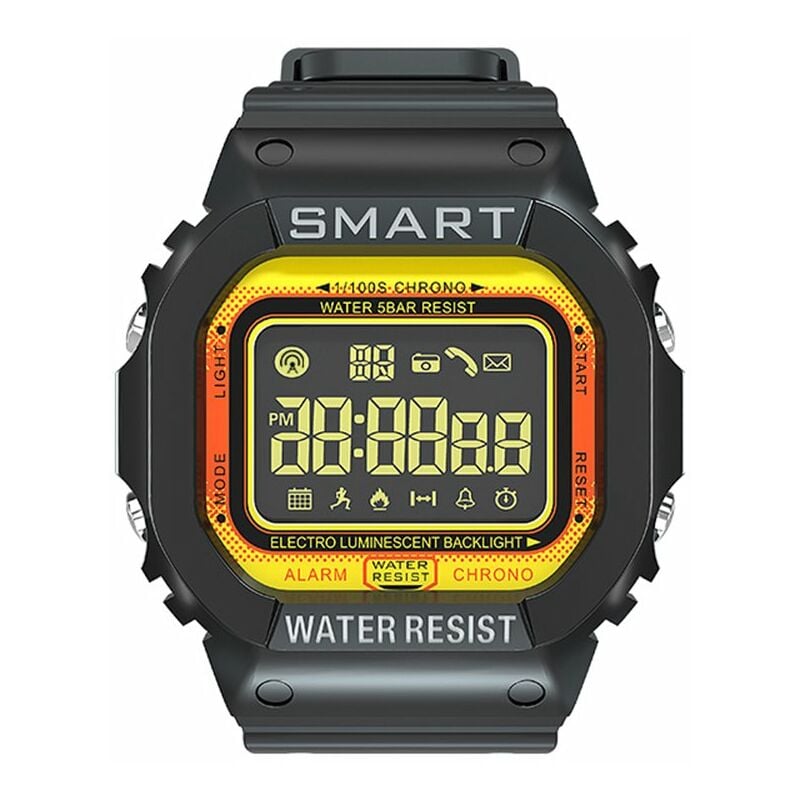 MK22 Pulsera inteligente BT Reloj inteligente para hombre Deporte Fitness Podometro Resistencia al agua Reloj recordatorio de llamada Reloj
MK22 Pulsera inteligente BT Reloj inteligente para hombre Deporte Fitness Podometro Resistencia al agua Reloj recordatorio de llamada Reloj