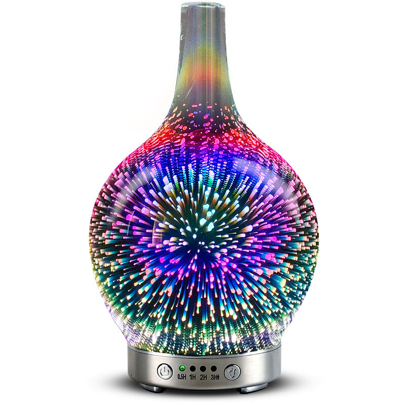 Los fabricantes almacenan el humidificador de cristal del difusor del aroma de los fuegos artificiales 3D,Base negra
Los fabricantes almacenan el humidificador de cristal del difusor del aroma de los fuegos artificiales 3D,Base negra