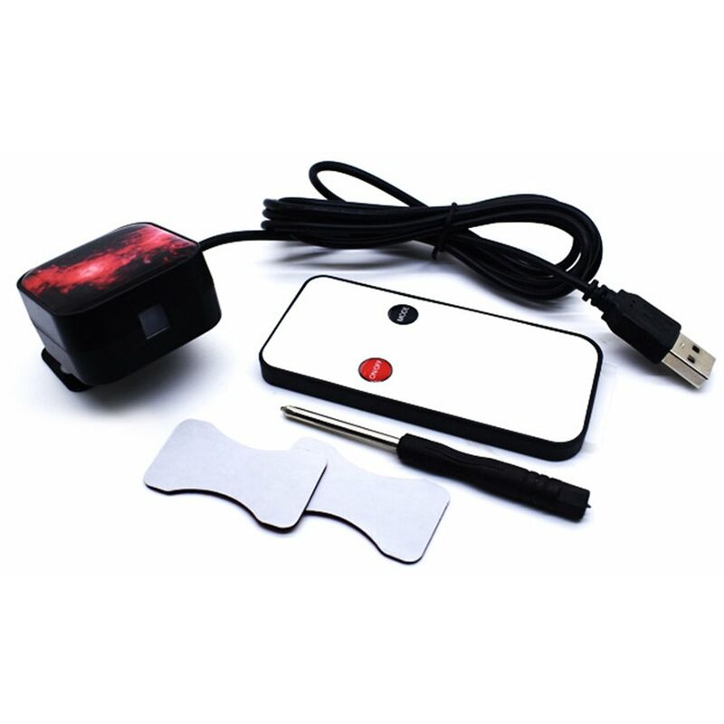 Happyshopping - Luces de ambiente de automovil, luces de decoracion de techo de automovil, luces de proyeccion de automovil,Luz roja tipo 2 y control
Happyshopping - Luces de ambiente de automovil, luces de decoracion de techo de automovil, luces de proyeccion de automovil,Luz roja tipo 2 y control