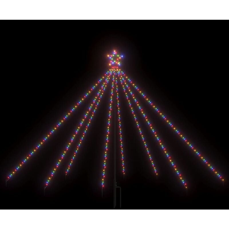 Luces árbol de Navidad interior/exterior 400 LED colores 2,5 m - Multicolor - Vidaxl
Luces árbol de Navidad interior/exterior 400 LED colores 2,5 m - Multicolor - Vidaxl