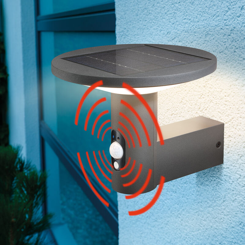 Luminaria solar de pared Imperia con detector de movimiento para exteriores esotec 102900
Luminaria solar de pared Imperia con detector de movimiento para exteriores esotec 102900