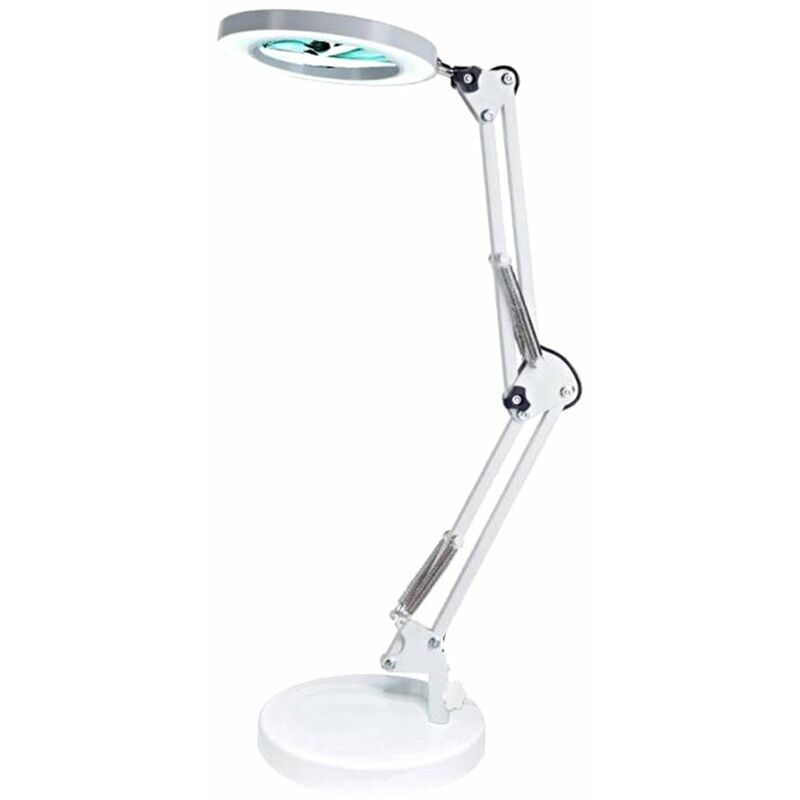 Lupa Lupa con 64 LED Lampara de mesa con luz de escritorio Aumento de 8 aumentos 10 niveles Brillo ajustable Regulable 3 colores Cambio de
Lupa Lupa con 64 LED Lampara de mesa con luz de escritorio Aumento de 8 aumentos 10 niveles Brillo ajustable Regulable 3 colores Cambio de