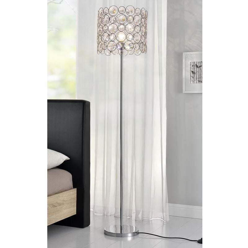 Lámpara de pie 'CrystalTree' - bombilla excluida - E27 / 60 W / 230 V - chromo (155cm - 34 cm)
Lámpara de pie 'CrystalTree' - bombilla excluida - E27 / 60 W / 230 V - chromo (155cm - 34 cm)