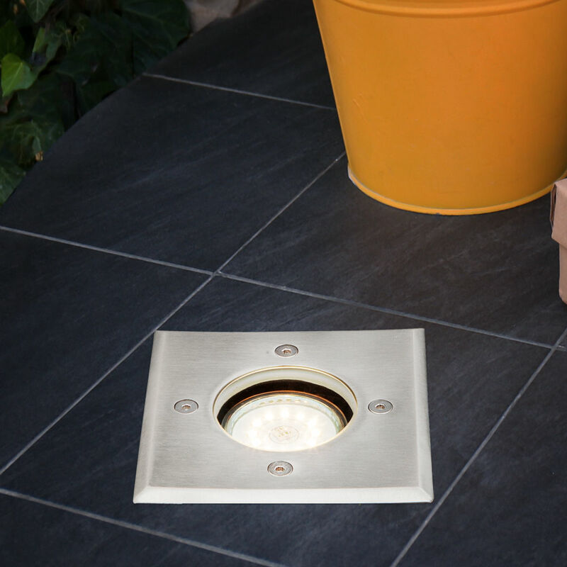 Foco de lámpara empotrable de suelo para patio con luz exterior IP67 Incluye LED de 5 vatios
Foco de lámpara empotrable de suelo para patio con luz exterior IP67 Incluye LED de 5 vatios