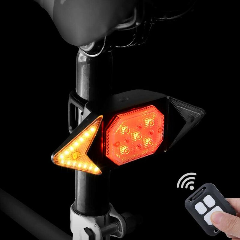 Luz de bicicleta con control remoto, inalámbrica, luz trasera con intermitente, para ciclistas, luz estroboscópica, advertencia de seguridad, 5 modos
Luz de bicicleta con control remoto, inalámbrica, luz trasera con intermitente, para ciclistas, luz estroboscópica, advertencia de seguridad, 5 modos