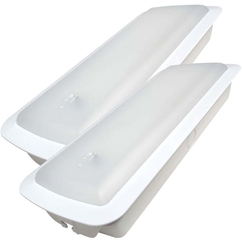 Luz de Emergencia LED 3W con función Permanente 7W. Empotrable o Superficie | Blanco Frío 6500K - Pack 2 Uds. - Blanco Frío 6500K
Luz de Emergencia LED 3W con función Permanente 7W. Empotrable o Superficie | Blanco Frío 6500K - Pack 2 Uds. - Blanco Frío 6500K