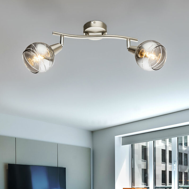 Luz de techo LED barra de foco ajustable lámpara de vidrio sala de estar iluminación humo
Luz de techo LED barra de foco ajustable lámpara de vidrio sala de estar iluminación humo