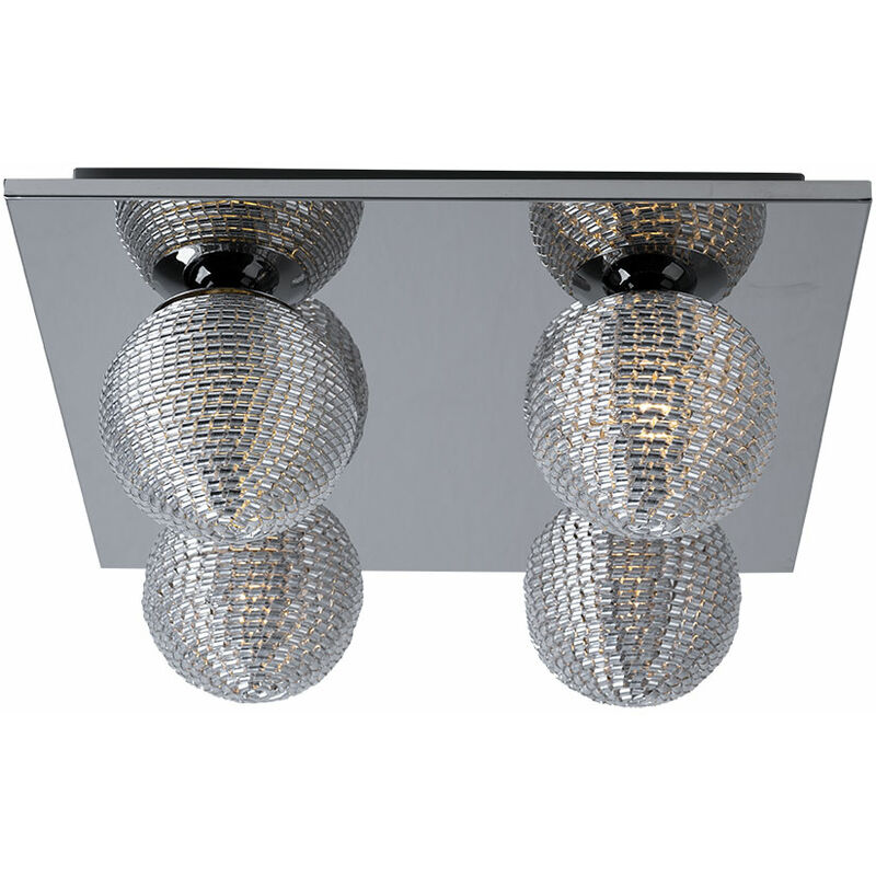 Lámpara de techo salón comedor bola ALU trenza lámpara cromo iluminación Eglo 91765
Lámpara de techo salón comedor bola ALU trenza lámpara cromo iluminación Eglo 91765