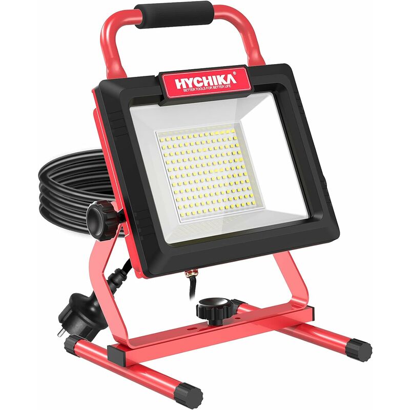 Luz de Trabajo LED 100W Foco de Trabajo Portátil con 12000LM, 2 Modos Ajustables, IP65 Impermeable para Usar en Exterior, 360°Giratorio para Trabajo,
Luz de Trabajo LED 100W Foco de Trabajo Portátil con 12000LM, 2 Modos Ajustables, IP65 Impermeable para Usar en Exterior, 360°Giratorio para Trabajo,