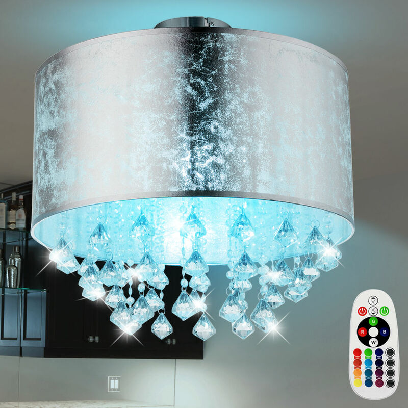 Lámpara de techo regulable CONTROL REMOTO Lámpara de cristal para sala de estar en un juego que incluye bombillas LED RGB
Lámpara de techo regulable CONTROL REMOTO Lámpara de cristal para sala de estar en un juego que incluye bombillas LED RGB