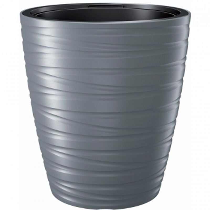 Prosperplast - Maceta con deposito 32L Maze de plastico en color gris piedra 37,5 (largo) x 37,5 (ancho) x 41,9 (alto) cm
Prosperplast - Maceta con deposito 32L Maze de plastico en color gris piedra 37,5 (largo) x 37,5 (ancho) x 41,9 (alto) cm