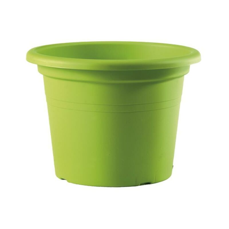 Herstera - Maceta de plástico Iniezione - Verde 25 x 18 cm - Verde