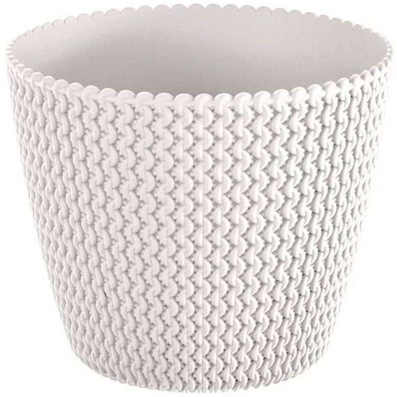 Maceta redonda 28,2L Prosperplast Splofy de plastico en color blanco, Ø39,1 x 33 cm
Maceta redonda 28,2L Prosperplast Splofy de plastico en color blanco, Ø39,1 x 33 cm