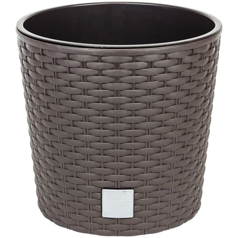 Prosperplast - Maceta redonda 8,7 litros Rato con cubilete para plantar en color mocca 25 x 25 x 22,4 cm
Prosperplast - Maceta redonda 8,7 litros Rato con cubilete para plantar en color mocca 25 x 25 x 22,4 cm