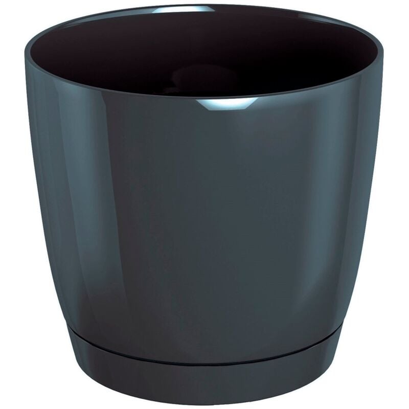 Prosperplast - Maceta redonda de plastico Coubi Round P en color grafito 12 (largo) x 12 (ancho) x 11 (altura) cm
Prosperplast - Maceta redonda de plastico Coubi Round P en color grafito 12 (largo) x 12 (ancho) x 11 (altura) cm