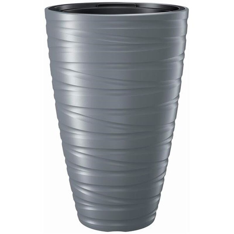 Prosperplast - Macetero alto con deposito 43L Maze de plastico en color gris piedra 37,5 (largo) x 37,5 (ancho) x 57,9 (alto) cm
Prosperplast - Macetero alto con deposito 43L Maze de plastico en color gris piedra 37,5 (largo) x 37,5 (ancho) x 57,9 (alto) cm