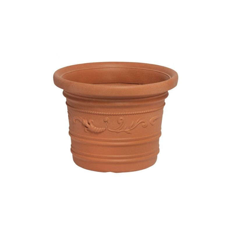 Saturnia macetero resina redondo, color terracota, resistente, ideal exterior, 45 cm diametro.
Saturnia macetero resina redondo, color terracota, resistente, ideal exterior, 45 cm diametro.