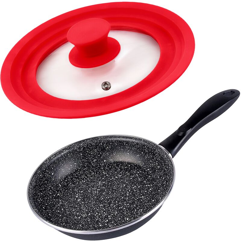 Magefesa K2 GRANSASSO sartén 18, acero esmaltado vitrificado, en gris, inducción y lavavajillas acompañada de tapa de cristal con silicona, apta para
Magefesa K2 GRANSASSO sartén 18, acero esmaltado vitrificado, en gris, inducción y lavavajillas acompañada de tapa de cristal con silicona, apta para