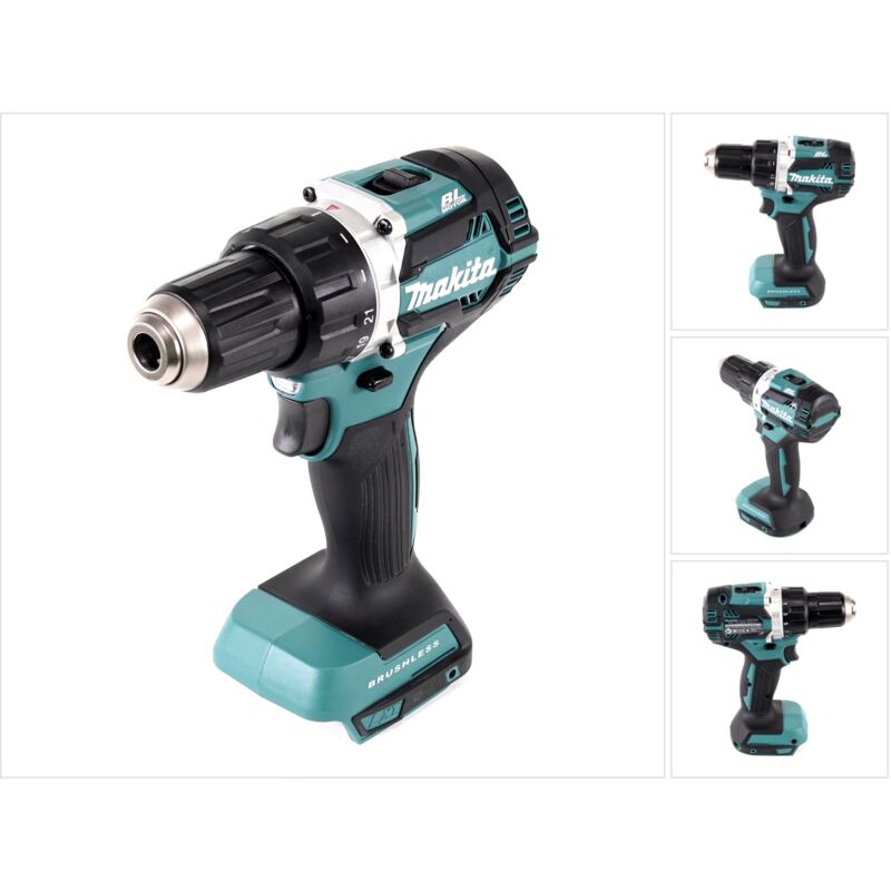 Makita DDF 484 Z Taladro atornillador a batería 18V - Sin batería, sin cargador, sin maletín incluidos
Makita DDF 484 Z Taladro atornillador a batería 18V - Sin batería, sin cargador, sin maletín incluidos