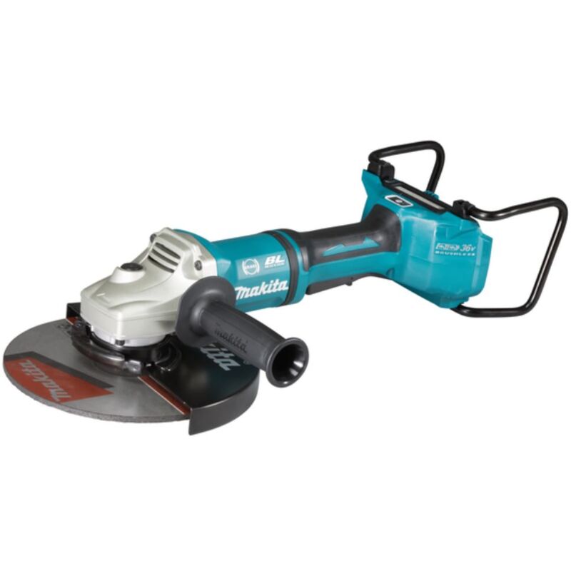 Amoladora angular a batería 2x18V DGA901ZKU2 | 230 mm sin batería sin cargador - Makita
Amoladora angular a batería 2x18V DGA901ZKU2 | 230 mm sin batería sin cargador - Makita