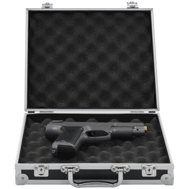 Maletín para armas de aluminio y ABS negro - Negro