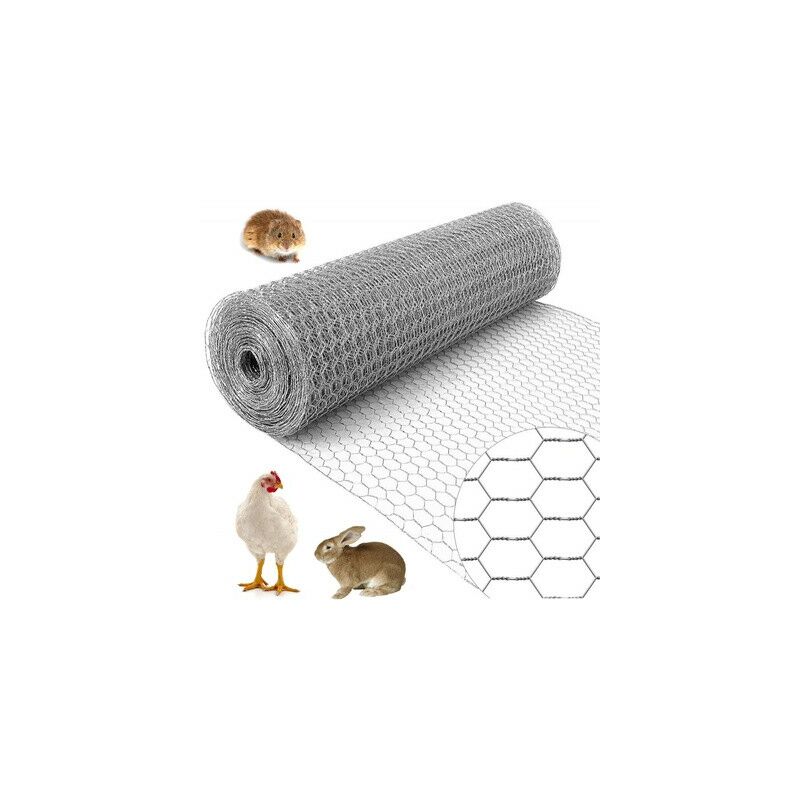 Malla hexagonal .Diámetro alambre 0,90mm, Rollo 1X10m. Triple torsiónLuz Malla 51 mm
Malla hexagonal .Diámetro alambre 0,90mm, Rollo 1X10m. Triple torsiónLuz Malla 51 mm