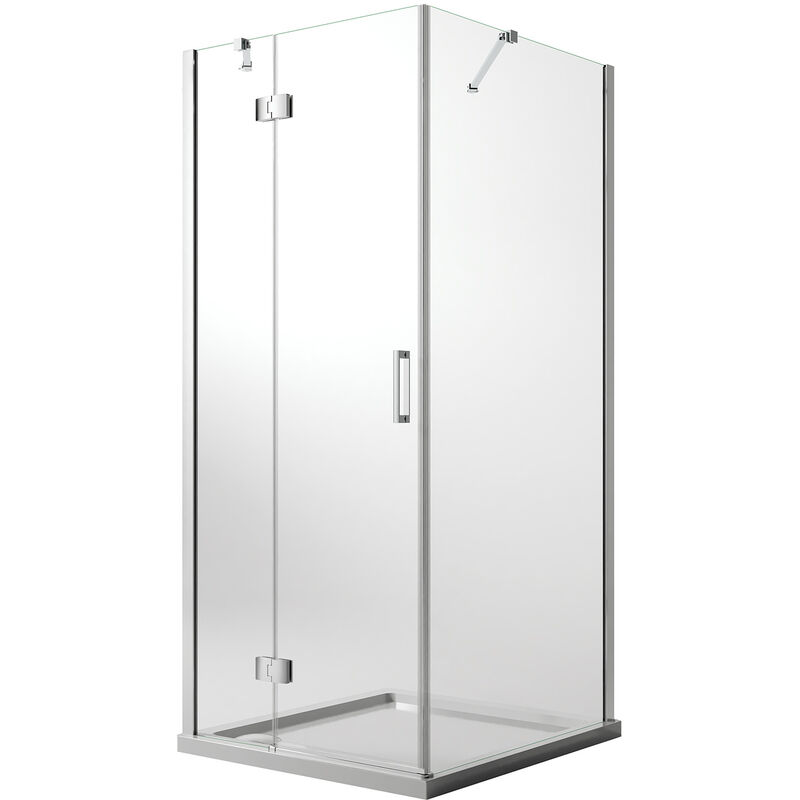 Mampara de ducha abatible vidrio transparente con tratamiento easyclean h 190 mod. Flip Hoja + Fijo 120x60 cm
Mampara de ducha abatible vidrio transparente con tratamiento easyclean h 190 mod. Flip Hoja + Fijo 120x60 cm