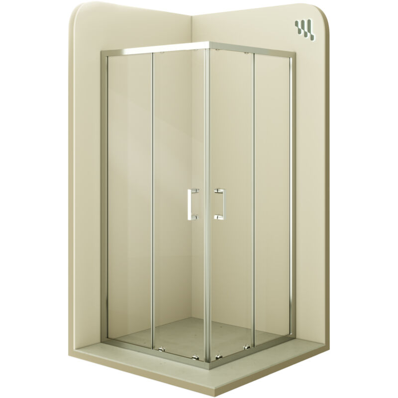 Mampara de duche vidro transparente de seguridad 6mm, altura: 190 cm DK77 - 70x70 cm
Mampara de duche vidro transparente de seguridad 6mm, altura: 190 cm DK77 - 70x70 cm