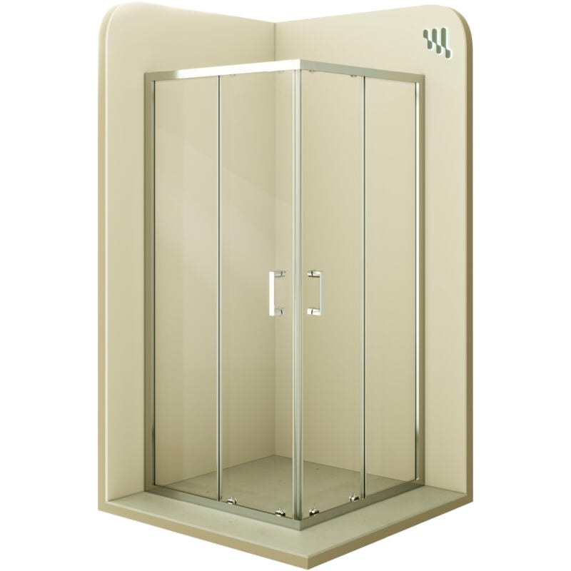 Mampara de duche vidro transparente de seguridad 6mm, altura: 190 cm DK77 - 80x80 cm
Mampara de duche vidro transparente de seguridad 6mm, altura: 190 cm DK77 - 80x80 cm